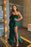 One Shoulder Beadings Mermaid Prom Dress Side Slit