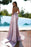 One-Shoulder Mermaid Prom Gown with Beaded Detail and Thigh-High Slit