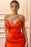 One-Shoulder Mermaid Prom Gown with V-Neck and Dramatic Split