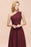 Bridelily Stylish One-shoulder Sleeveless Long Junior Bridesmaid Dresses Affordable