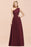 Bridelily Stylish One-shoulder Sleeveless Long Junior Bridesmaid Dresses Affordable