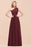 Bridelily Stylish One-shoulder Sleeveless Long Junior Bridesmaid Dresses Affordable