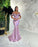 Online Spaghetti-Straps Mermaid Sweetheart Evening Dress With Sequins