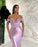 Online Spaghetti-Straps Mermaid Sweetheart Evening Dress With Sequins