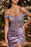 Pink Off-The-Shoulder Mermaid Prom Dress with Applique Split Beadings