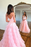 Pink Prom Dress with Mermaid Silhouette Sleeveless Spaghetti Straps and Tulle Fabric