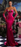 Pink Strapless Mermaid Prom Dress Long with Gloves