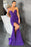 Radiant Orchid Sweetheart Mermaid Prom Gown with Daring Thigh-High Split