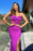 Radiant Red Sweetheart Mermaid Prom Gown with Dramatic Split