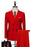 Thomas Red Slim Fit Double Breasted Peaked Lapel Men Suit for Prom