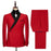 Stanley Fancy Red Shawl Lapel Two Pieces Men Suits For Wedding