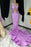 Regal Purple One Shoulder Mermaid Prom Gown with Sleeveless Design