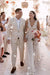 Romantic Tulle Lace Aline Wedding Dress V-Neck Long Bridal Dress - Wedding Dresses