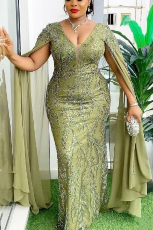 v-neck-green-sequins-mermaid-evening-gown-with-beadings-1