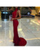 Satin High Neck Sleeveless Sweep/Brush Train With Ruffles Dresses - Prom Dresses