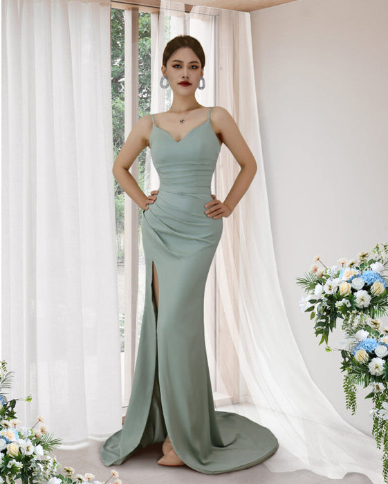 Seafoam Green Prom Dress