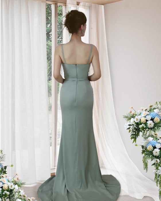 Seafoam Green Prom Dress