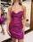 Sexy Sequins Mini Homecoming Dresses Sweetheart Party Dress - Prom Dresses