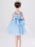 Flower Girl Dresses Jewel Neck Tulle Sleeveless Short Princess Kids Social Party Dresses