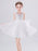 Flower Girl Dresses Jewel Neck Tulle Sleeveless Short Princess Kids Social Party Dresses