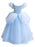 Flower Girl Dresses Jewel Neck Short Sleeves Pleated Kids Social Party Dresses