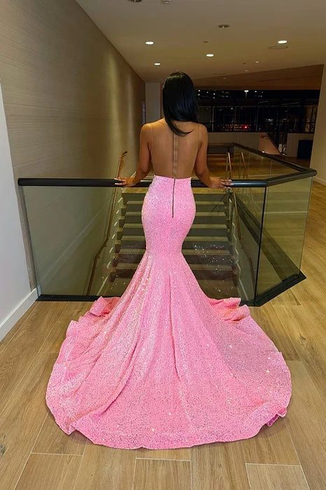 Shoulder Straps Luxurious Tulle Mermaid Prom Dress