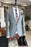 Bowen Simple Gray Notched Lapel Business Suits For Men