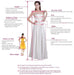 Sleeveless Blue Chiffon Beading Homecoming/Prom Dresses - Prom Dresses