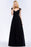 Bridelily Elegant Lace Black V-Neck Sleeveless Bridesmaid Dress with Hollowout Back