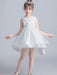 Flower Girl Dresses Jewel Neck Sleeveless Embroidered Kids Party Dresses