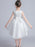 Flower Girl Dresses Jewel Neck Sleeveless Embroidered Kids Party Dresses