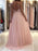 Sleeveless Halter Sweep/Brush Train With Beading Chiffon Dresses - Prom Dresses