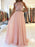 Sleeveless Halter Sweep/Brush Train With Beading Chiffon Dresses - Prom Dresses