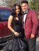 Sleeveless Sweetheart Tulle With Applique Sweep/Brush Train Dresses - Prom Dresses