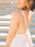 Sleeveless V-Neck Sweep/Brush A-line Train Sequin Tulle Dresses - Prom Dresses