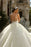 Spaghetti Strapes Sweetheart A-Line Appliques Lace Ball Gown Wedding Dress