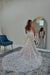 Spaghetti Straps Tulle Appliques Lace Mermaid Wedding Dresses