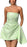 Sparkle Strapless Mini Party Dress Backless Satin Jacquard Homecoming Dress - Prom Dresses