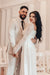 Square Neck Sequins Mermaid Wedding Dress Long Bridal Dress with Train - Wedding Dresses