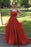 Strapless Tulle Long Prom Dress with Split