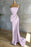 Straps Mermaid Appliques Bead Prom Dress