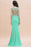 Stylish Crew Neck 3D-Floral Appliques Mermaid Evening Dress Sleeveless - Prom Dresses