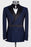 Townsend Stylish Navy Blue Peaked Lapel Double Breasted Prom Suits For Men