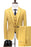 Jack Stylish Yellow Notched Lapel Slim Fit Men Suits for Prom