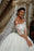 Sweetheart Strapless Long Sleeves Appliques Lace A-Line Ball Gown Wedding Dress