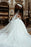 Sweetheart Strapless Long Sleeves Appliques Lace A-Line Ball Gown Wedding Dress