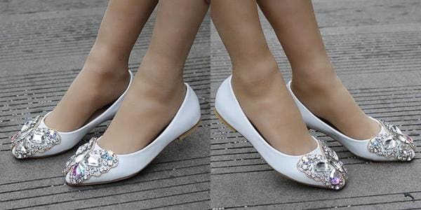 wedding flat shoes