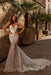 Trendy Long Sweetheart Strapless Mermaid Lace Wedding Dress with Applique - Wedding Dresses