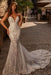 Trendy Long Sweetheart Strapless Mermaid Lace Wedding Dress with Applique - Wedding Dresses