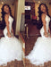 Trumpet/Mermaid Sweetheart Satin Sleeveless Sweep/Brush Train Dresses - Prom Dresses